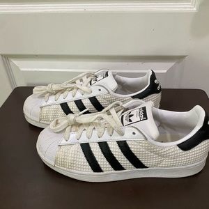 Adidas Originals Superstar White Core/Black Men Casual Shoes CM8077 SZ 8